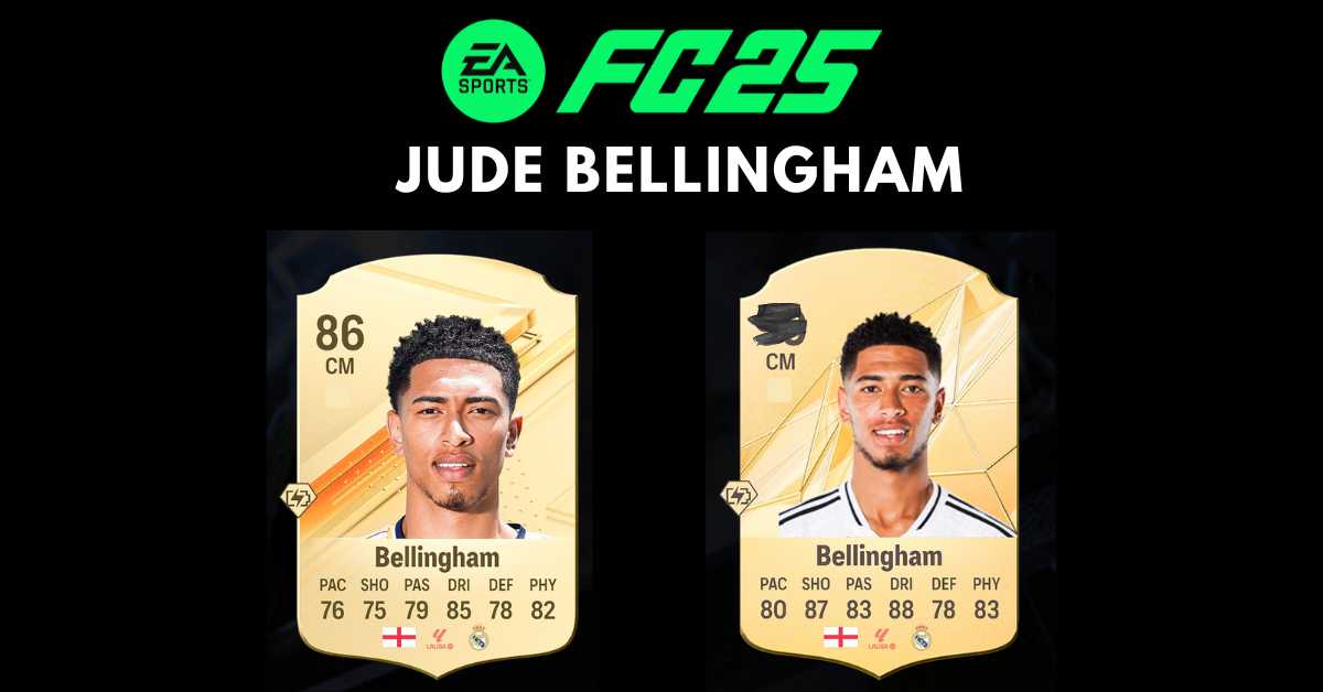 fc 25 jude bellingham card