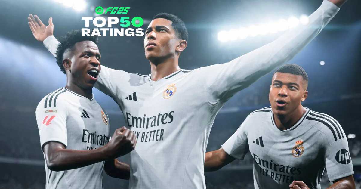 fc 25 top 50 ratings